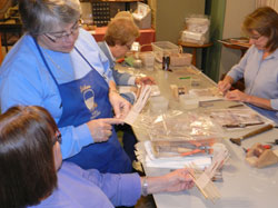 JoAnn Kelly Catsos Basketry Workshop 2012