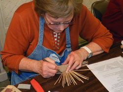 JoAnn Kelly Catsos Basketry Workshop 2012