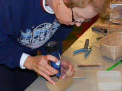 JoAnn Kelly Catsos Basketry Workshop 2012