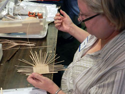JoAnn Kelly Catsos Basketry Workshop 2012