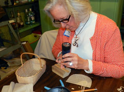 JoAnn Kelly Catsos Basketry Workshop 2012