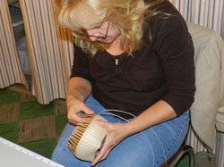 JoAnn Kelly Catsos Basketry Workshop 2012