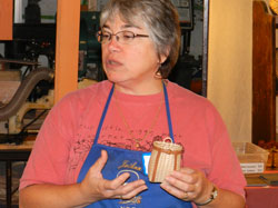 JoAnn Kelly Catsos Basketry Workshop 2012