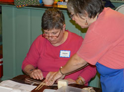 JoAnn Kelly Catsos Basketry Workshop 2012