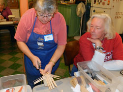 JoAnn Kelly Catsos Basketry Workshop 2012