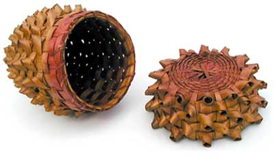 [Pine Cone Basket]
