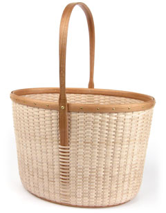 Cottage Towering Tote Basket